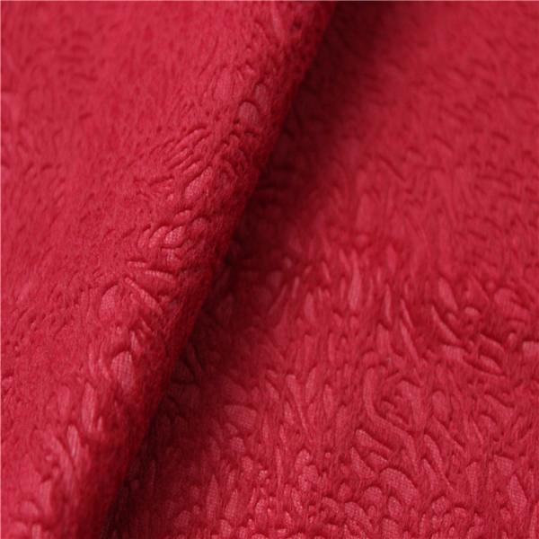 Buy chinese factory polyester sofa fabric 3D emboss velvet fabric france velvet sofa fabric at wholesale prices