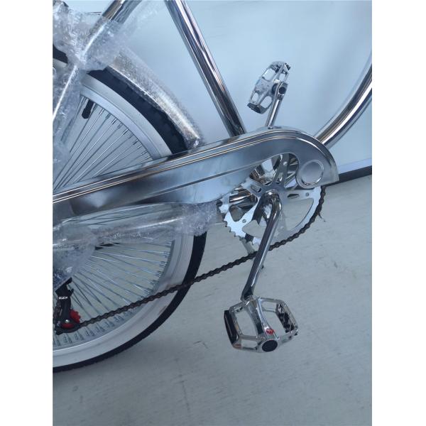 26 inch Aluminum Frame Mens Adult Beach Cruiser Bike with 7 Speed Shimano Derailleur