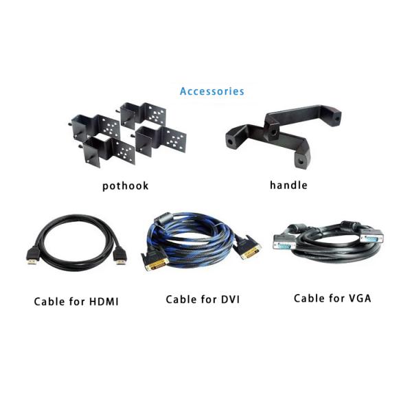 Wall Mount High Brightness Digital Signage Video Wall For Exhibiton , 5000/1 Contract Ratio