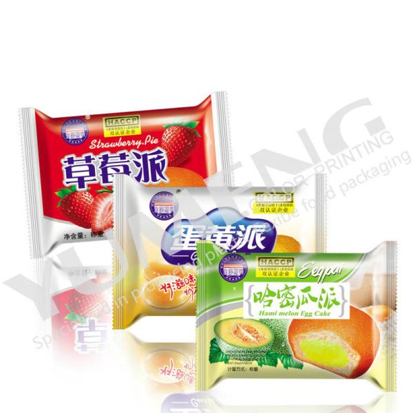 Buy Custom printing food plastic bag energy bars/pies packaging at wholesale prices