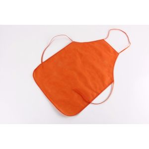 Quality Eco - Friendly Disposable Plastic Aprons Non Woven PP Apron For Chemistry Industry for sale