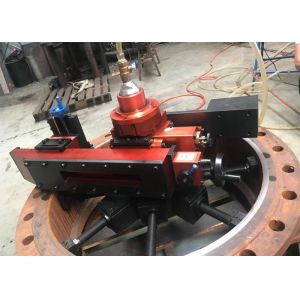 Quality Auotomatic Feeding Pneumatic Motor Portable Flange Facing Machine for sale