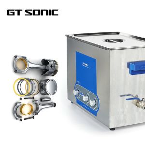 Power Adjustable Lab Manual Ultrasonic Cleaner Vibration Cleaning Machine 27L