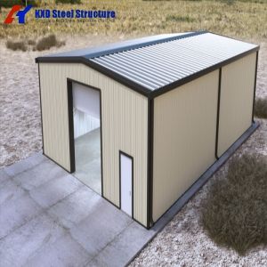 Prefabricated Industrial Factory Warehouse Metal Frame House Modular Steel