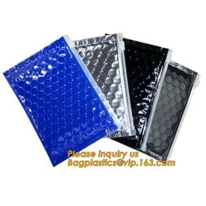 Slider Padded Bags/Colorful Zip lockk Bubble Bags,Zipper Bubble Bag Postage