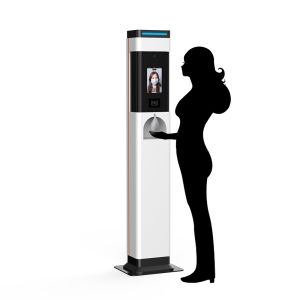 Hand Disinfection & Thermometer Device