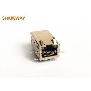 Quality 74980111211 Magnetic RJ45 Jack For Industrial Ethernet Systems for sale