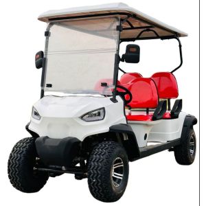 Cool 4 Seater Golf Cart With Multiple Color Options And 10'' Road Tires CE