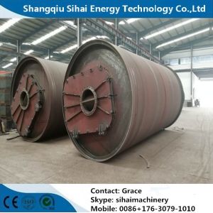 300sq meters Area Required Tire Pyrolysis Plant with Advanced Features