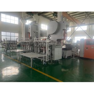 ISO 4 Cavities Silver Alufoil Container Making Machine