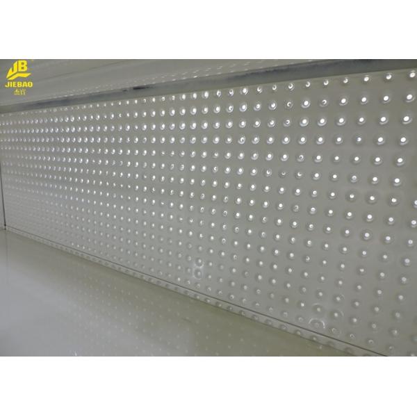 Metal Materials Supermarket Racks Thicken Brackets Cream White Convex Back Panel
