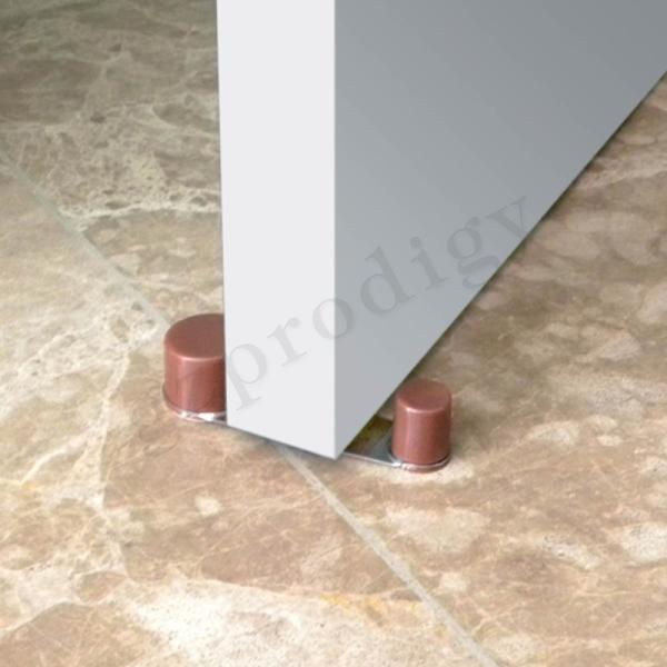 Stainless Steel ABS Rotating Door Stopper Multipurpose Durable