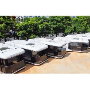 Steel Container Houses Commercial Modular Capsule House with 2 Bedrooms and