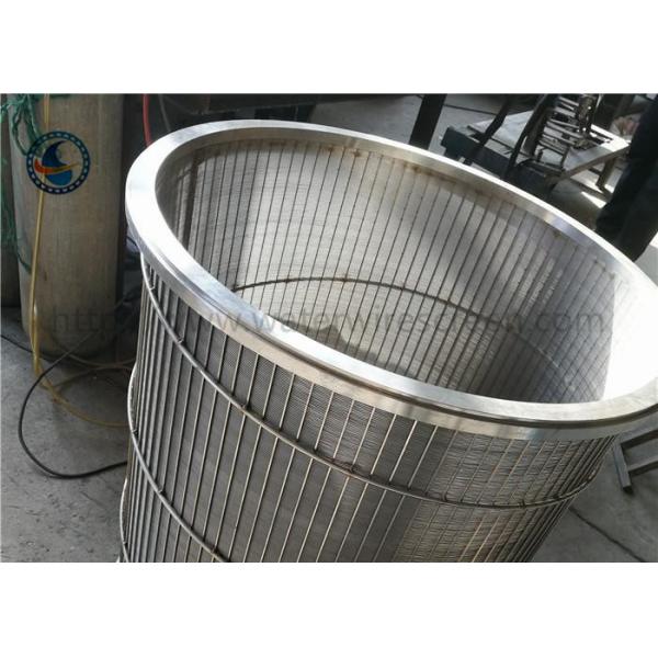 304 Stainless Steel Tube Well Water Filter Johnson V Wire Screen For Water Treatment