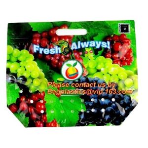 Fruit Packaging Bag for grape/cherry/fruit, Plastic Fruit Grape Cherry Vegetable