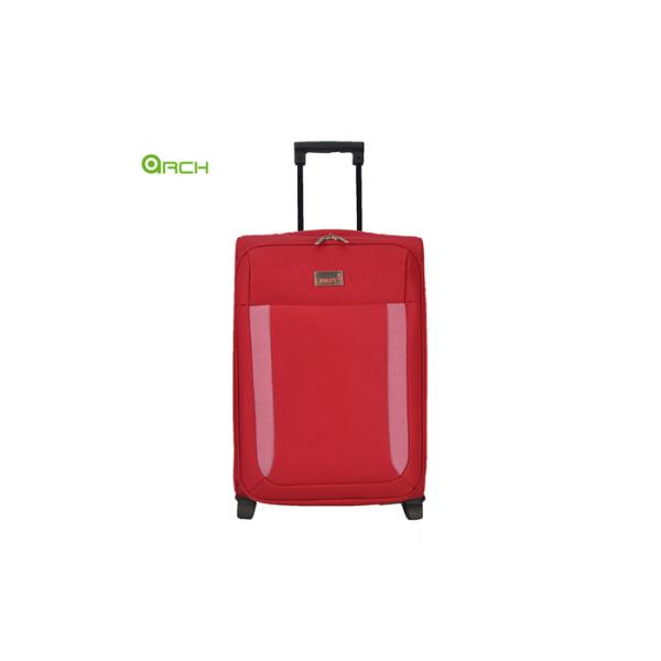 Buy 600D  Polyester Skate Wheels Carry On Luggage With Front Pocket at wholesale prices
