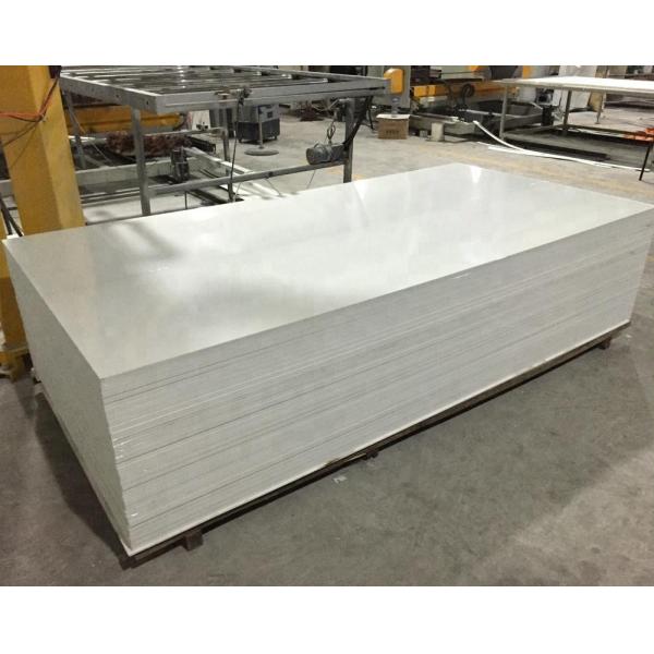 Flat PVC Hard Foam Board , PVC Rigid Foam Sheet With Good Moisture Resistance