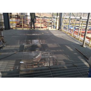 Grating Steel A100 Industrial Steel Grating G303/34/100 , 30mm*100mm Pitch