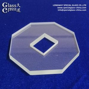 Transparent Borofloat Borosilicate Glass Sheet Flat Glass Lens for Consumer