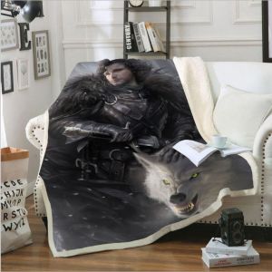 Customized Printed Microplush Home Warm Soft Fleece Blanket