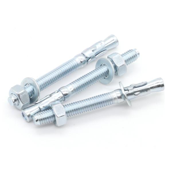 ZINC Finish Floor Wedge Anchors Expansion Bolt for Elevator Safety in General Industry