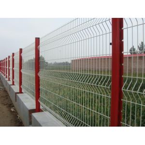 Galvanized 5x10cm Welded Garden Fence Iron Wire Pvc Coated