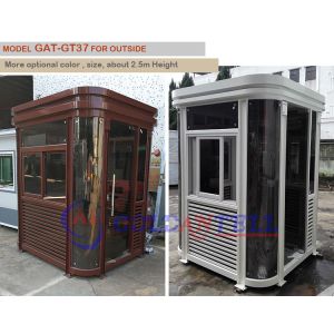 Steel Security Guard House 2000x2500mm Prefabricated Toll Booth