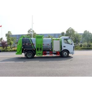 Custom's Requirement Pure Electric Dongfeng Capt 5 Square Kitchen Garbage Truck
