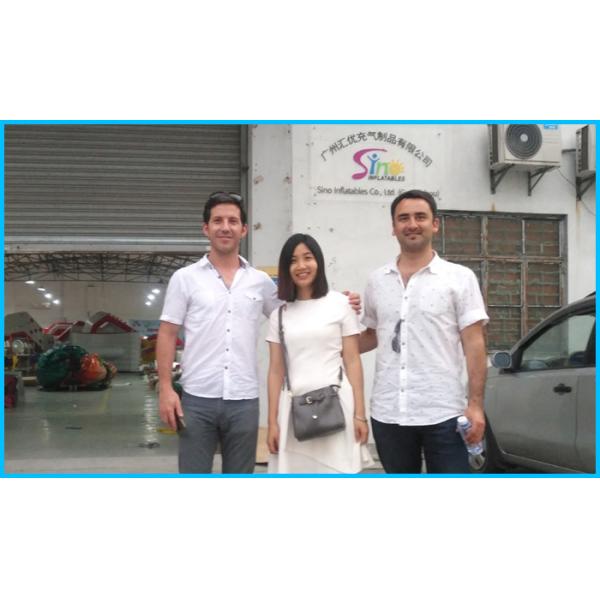 Large commercial grade digital printing GAINS inflatable bottle made of certified lead free material