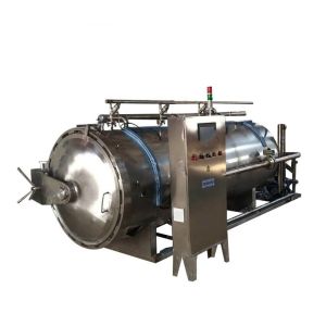 Fish Food Steam Autoclave Retort Sterilizer Industrial Electric Heating