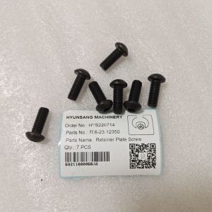 China Retainner Plate Screw 706-23-12350 708-23-12350 Komatsu Excavator Parts For PC400LC-7L on sale