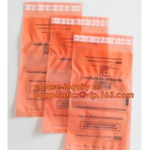Biodegradable Biohazard Specimen Bag, Biohazard Specimen Transport Bag, Medical