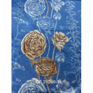 Custom Flower Jacquard Mattress Quilt Fabric For Home Textile 100gsm