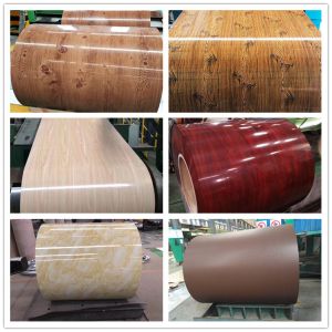 ASTM Standard Prepainted Galvanized PPGI PPGL Roll Color Coated Steel Coil for