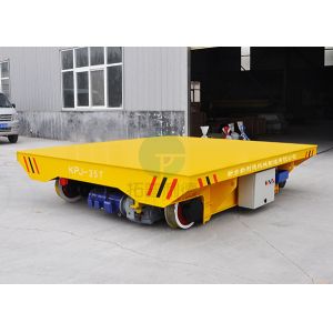 Professional explosion proof open die transport V-deck motorized wagon