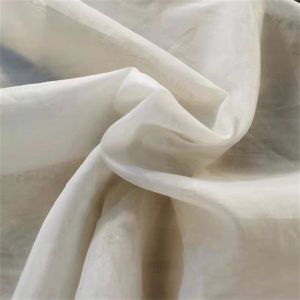 70dx20d Organza Polyester Fabric 33gsm 33gsm Chiffon 100 Polyester