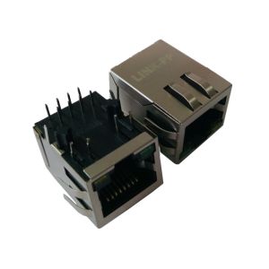 HFJ11-RPE44E-L11RL POE RJ45 Jack HFJ11-RPE44E-L12RL 10 / 100Mbps IEEE802.3af