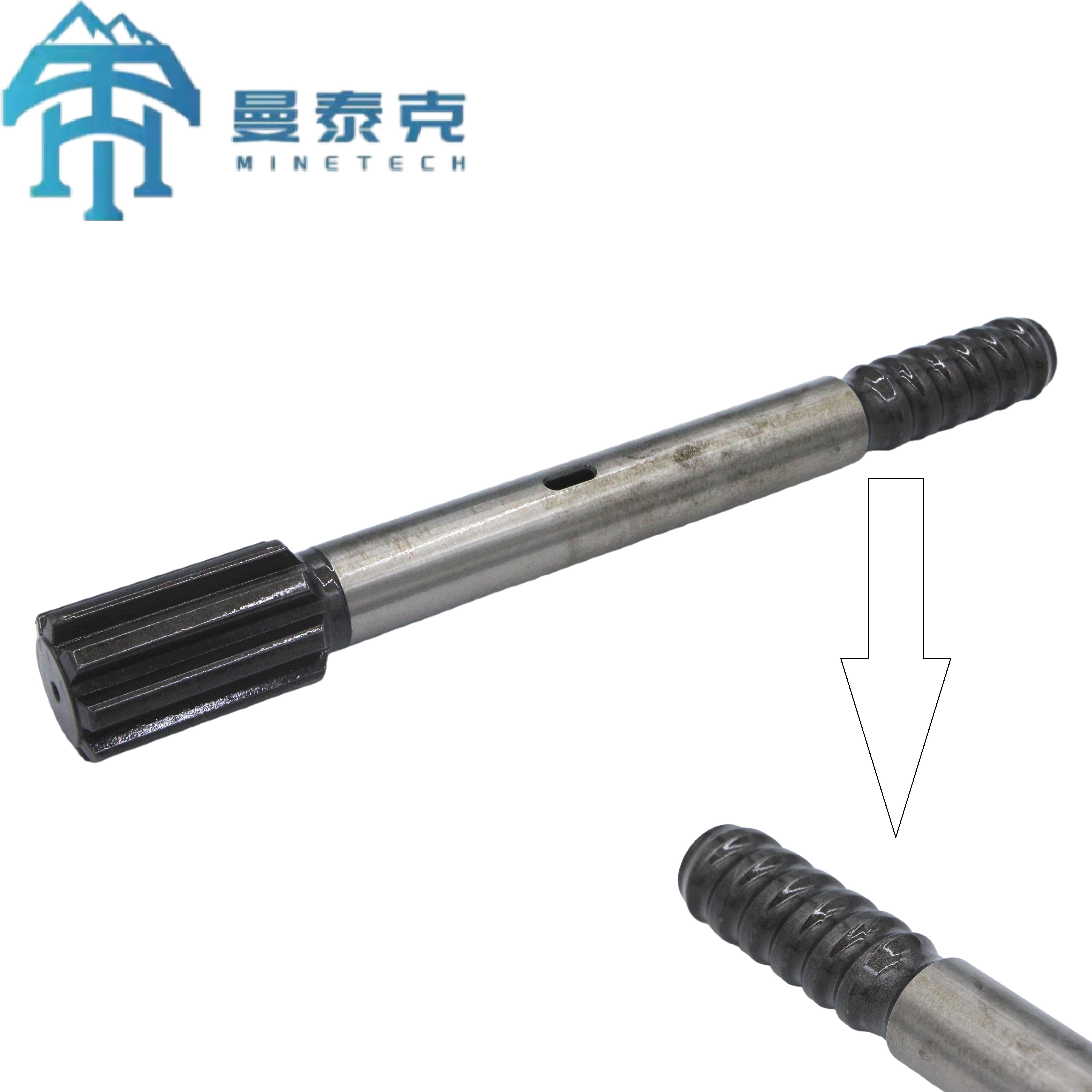 COP1838 T38 Thread Shank Adapter for Underground Drilling