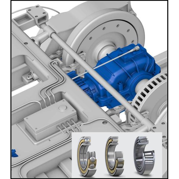 FSK BT1-1260/S1VR661 Locomotive Bearing 205*282.575*58mm Tapered Roller Bearing Single Row