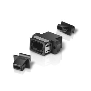 MPO MTP Flange FTTH Adapter With Plastic Housing