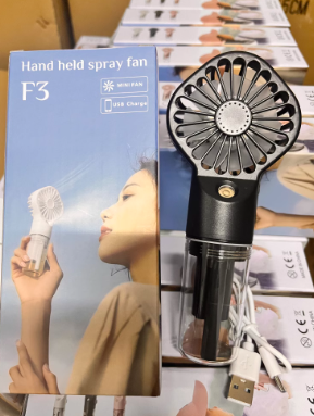 Hand Held Spray Fan Portable Mini Charging Spray Humidification Gift Handheld Small Fan