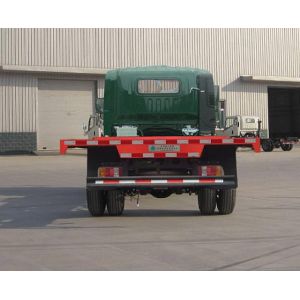 Flat Transport Vehicle Cummins Engine Total Weight 4495Kg Green Color
