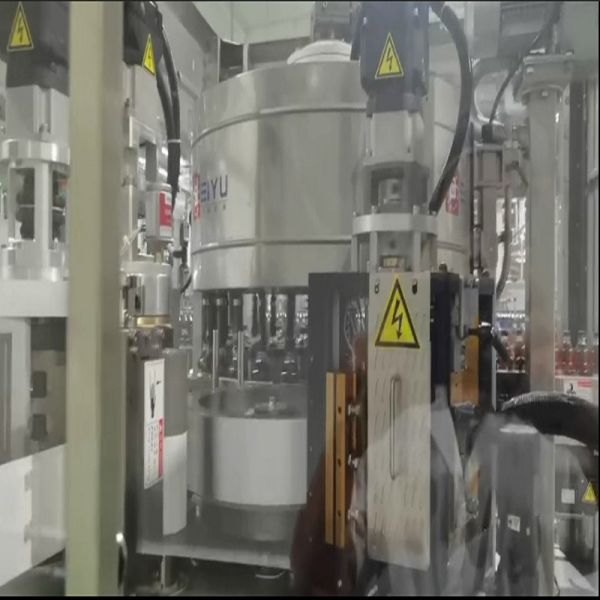 Automatic Hot Melt Glue Labeler with No Bottle No Label Feeding and No Bottle No