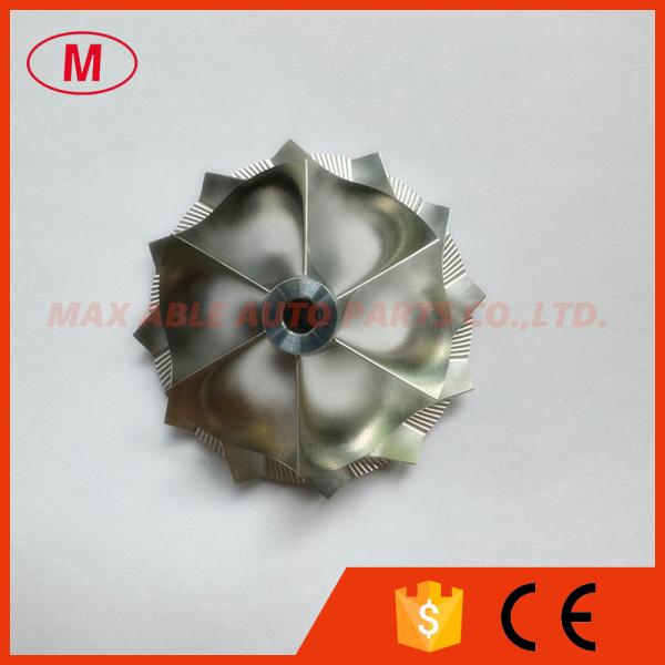 K04 5306-123-2218/0PB145702R 42.90/54.97mm 6+6 blades high performance aluminum 2618/milling /billet compressor wheel
