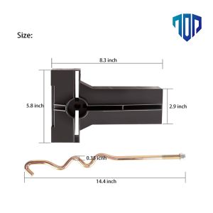 Replacement Club Car Precedent Battery Hold Down Plate Kit 103357701