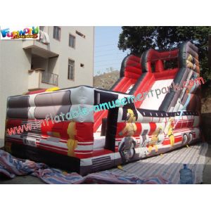 Quality 0.55mm PVC Commercial Inflatable Slide for sale