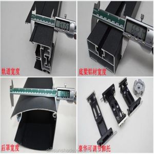 Balcony Retractable Roof Awning Aluminium Retractable Awning Conservatory Awning