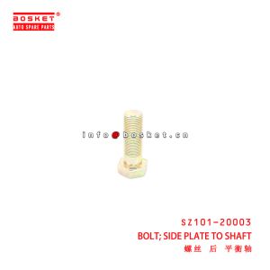 SZ101-20003 Side Plate To Shaft Bolt suitable for ISUZU HINO 700 E13C