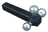 ISO9001 Certification Trailer Hitch Mounts 2 Inch Drop Hitch Black