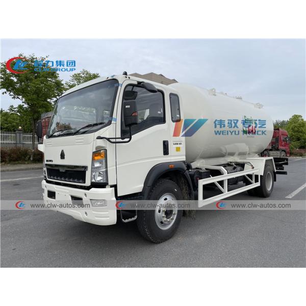 Buy HOWO 15000 Liters LPG Dispenser Truck For Cylinder Refilling at wholesale prices